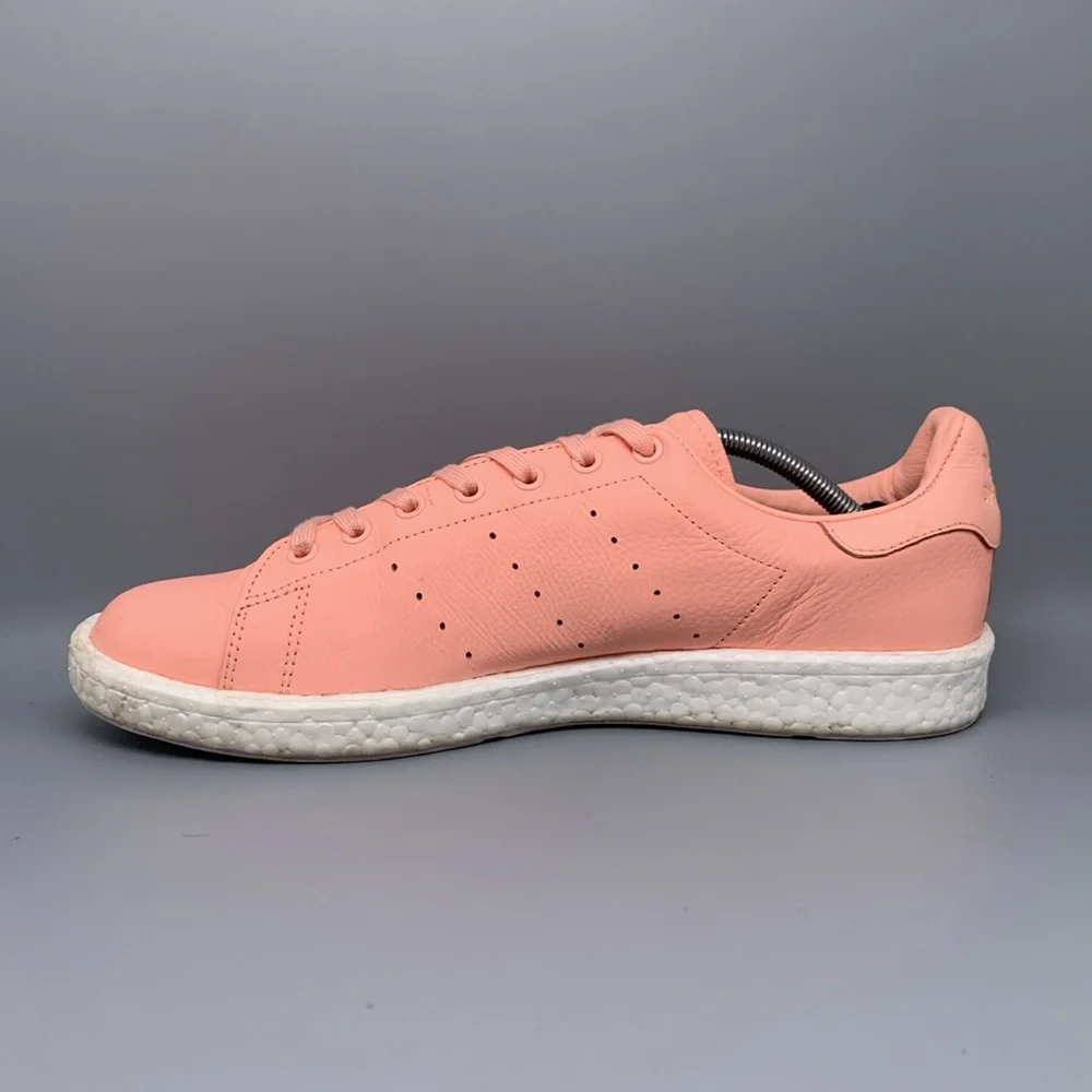 Adidas Stan Smith‎ Pink Boost Running Shoes BY2910 Men’s Sz 12